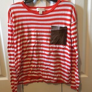 MK striped sweater